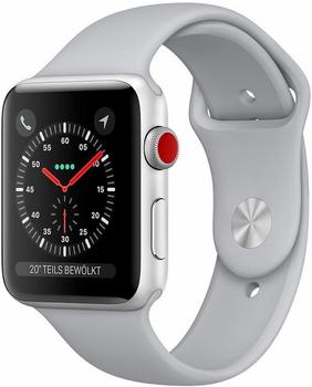 Apple Watch Series 3 GPS + Cellular Silver Aluminium 42mm Fog Sport Band