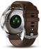 Garmin vivomove HR Premium L silver/ dark brown