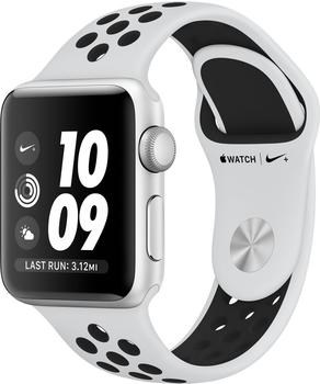 Apple Watch Series 3 Nike+ GPS Silber 42mm Pure Platinum/Schwarz Sportarmband