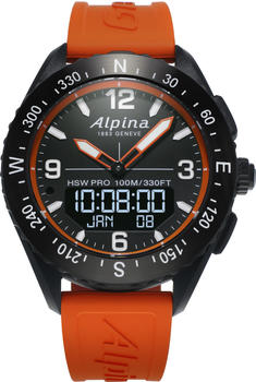 Alpina Watches AlpinerX Bluetooth Smartwatch Orange