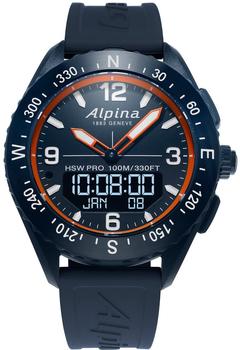 Alpina Watches AlpinerX Bluetooth Smartwatch Navy/Orange
