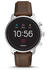 Fossil Q Explorist HR Leder braun