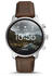 Fossil Q Explorist HR Leder braun