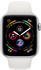 Apple Watch Series 4 GPS 40mm Silber Aluminium Sportarmband weiß