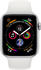 Apple Watch Series 4 GPS 44mm silber Aluminum Sport Band weiß