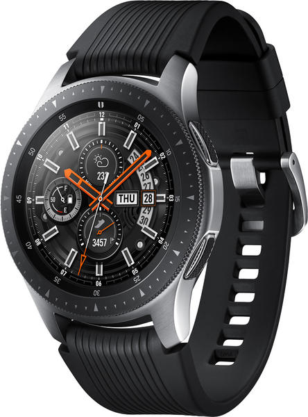 Display & Armband Samsung Galaxy Watch 46mm LTE silber