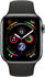 Apple Watch Series 4 GPS + Cellular 44mm space schwarz Edelstahl Sportarmband schwarz