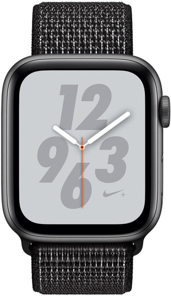 Apple Watch Series 4 Nike+ GPS + Cellular 40mm space grau Sport Loop schwarz