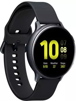 Samsung Galaxy Watch Active2 40mm Aluminium Aqua Black – Entdecken Sie die Vielseitigkeit der Samsung Galaxy Watch Active2
