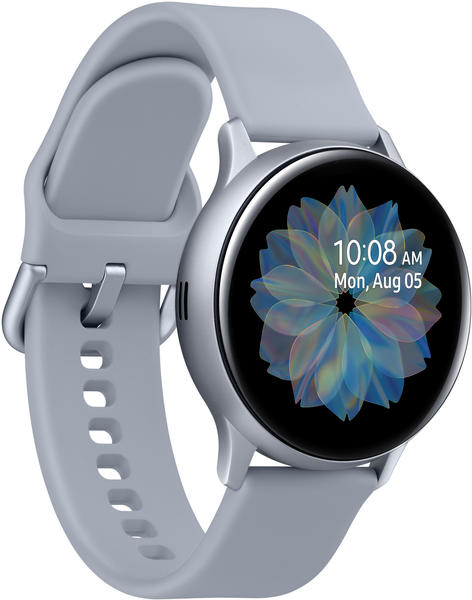 iOS Smartwatch Ausstattung & Allgemeine Daten Samsung Galaxy Watch Active2 40mm Aluminium Cloud Silver