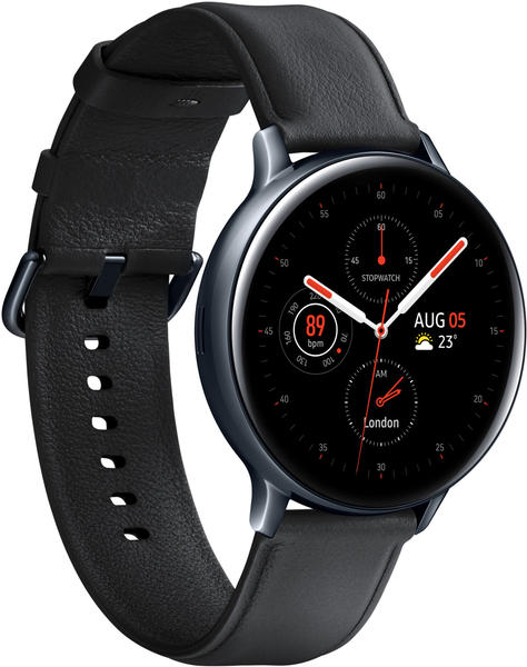 Armband & Ausstattung Samsung Galaxy Watch Active2 44mm Edelstahl schwarz