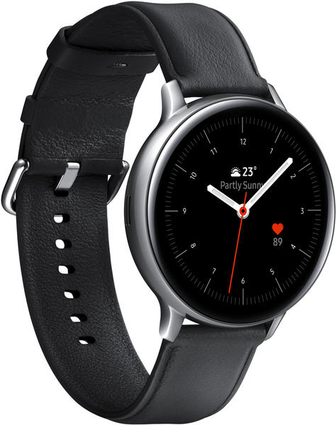 Ausstattung & Display Samsung Galaxy Watch Active2 44mm Edelstahl silber