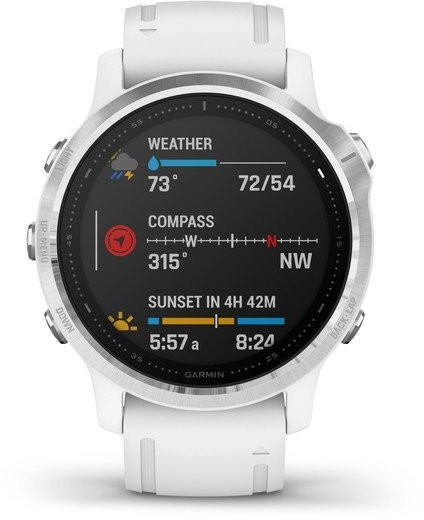 Garmin fēnix 6S Silber/Weiß