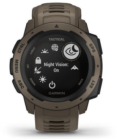 Garmin Instinct Tactical Edition Hellbraun