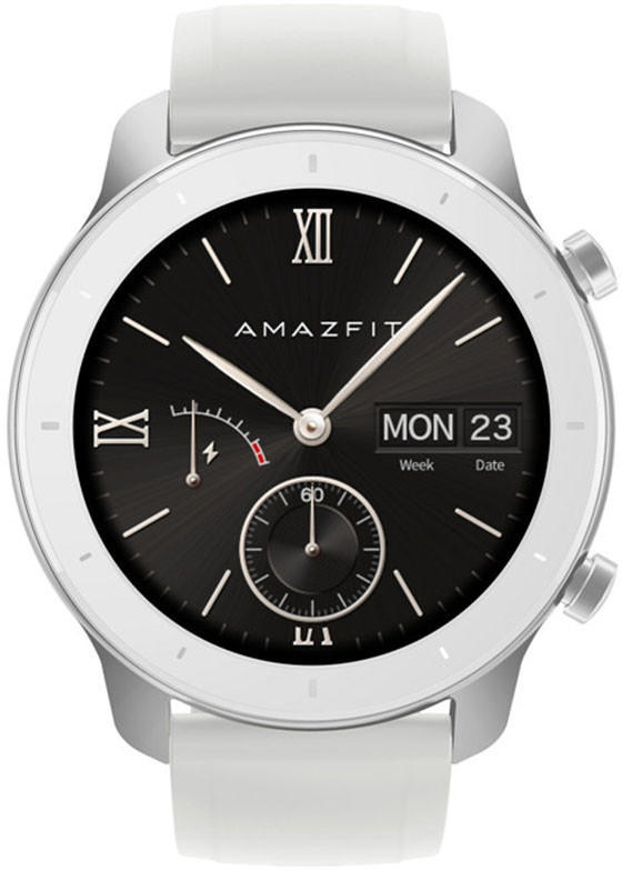 Amazfit GTR 42mm Moonlight White Test ❤️ Testbericht.de April 2022