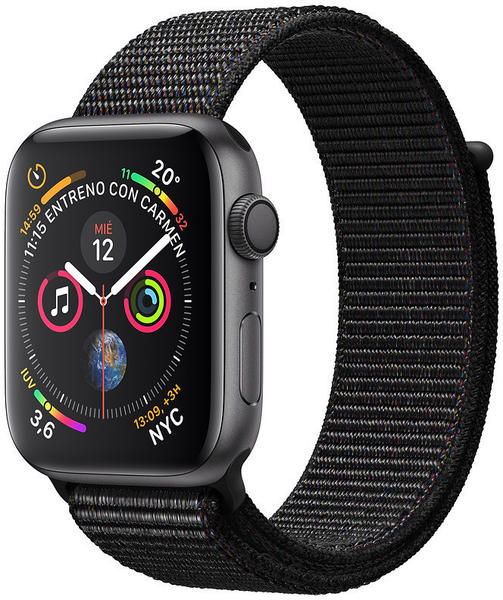 Apple Watch Series 4 GPS 40mm Space Grey Aluminium Sport Loop black
