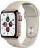 Apple Watch Series 5 GPS + LTE 40mm Edelstahl gold Sportarmband stein