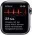 Apple Watch Series 5 GPS + LTE 40mm Edelstahl schwarz Sportarmband schwarz