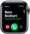 Apple Watch Series 5 GPS + LTE 40mm Edelstahl Space schwarz Milanaise schwarz