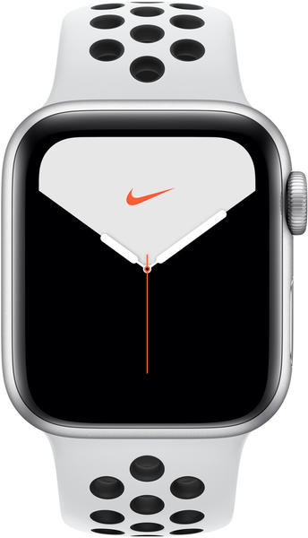 Apple Watch Series 5 Nike+ GPS 40mm Silber Platinum/Schwarz