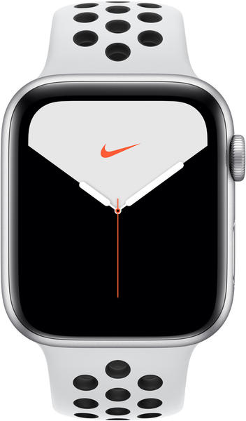 Apple Watch Series 5 Nike+ GPS 44mm Silber Platinum/Schwarz