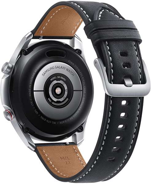 iOS Smartwatch Eigenschaften & Armband Samsung Galaxy Watch 3 45mm LTE Mystic Silver