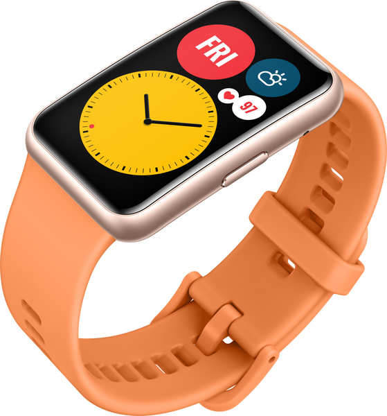 iOS Smartwatch Ausstattung & Display Huawei Watch Fit Orange