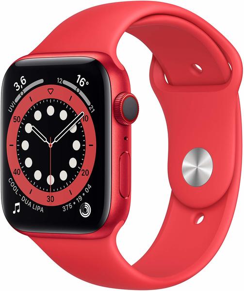 Apple Watch Series 6 LTE Rot Aluminium 44mm Sportarmband PRODUCT(RED)