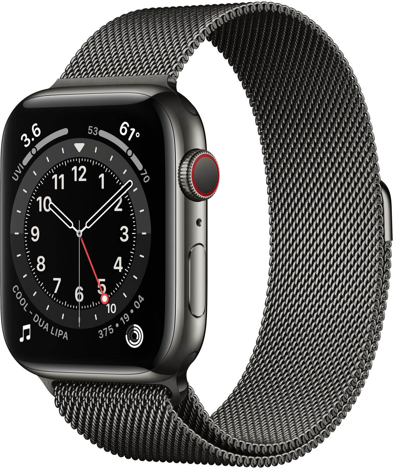 Apple Watch Series 6 LTE Graphit Edelstahl 44mm Milanaise Test TOP Angebote  ab 424,99 € (Mai 2023)