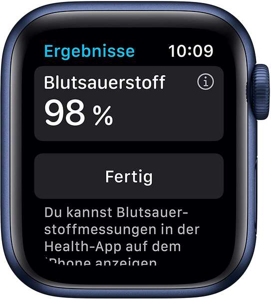 Allgemeine Daten & Ausstattung Apple Watch Series 6 LTE Blau/Blau Aluminium 40mm Sportarmband Dunkelmarine