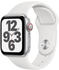 Apple Watch SE LTE Silber 40mm Sportarmband Weiß