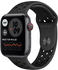 Apple Watch SE LTE Nike Space Grau 44mm Sportarmband Anthrazit/Schwarz