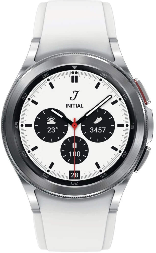 Samsung Galaxy Watch4 Classic 42mm Bluetooth Silver Test - Note: 82/100 | Apple Watch