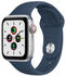 Apple Watch SE 4G Silver 40mm Sport Band Blue