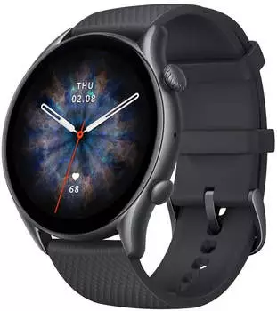Amazfit GTR 3 Pro Infinite Black – Vielseitige Sport- und Gesundheitsfunktionen