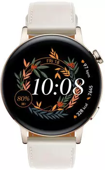 Huawei WATCH GT 3 42mm Light Gold White Leather
