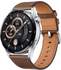 Huawei WATCH GT 3 46mm Stainless Steel/Brown Leather