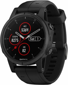 Garmin fenix 5s Plus Sapphire black