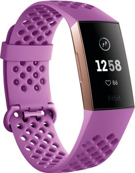 Fitbit Charge 3 rose gold-berry