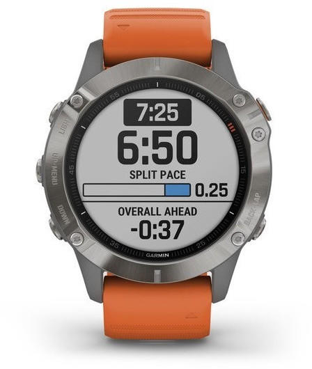 Garmin fenix 6 Sapphire Orange