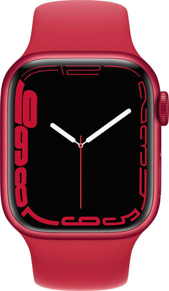 Eigenschaften & Ausstattung Apple Watch Series 7 45mm Aluminium Sportarmband rot
