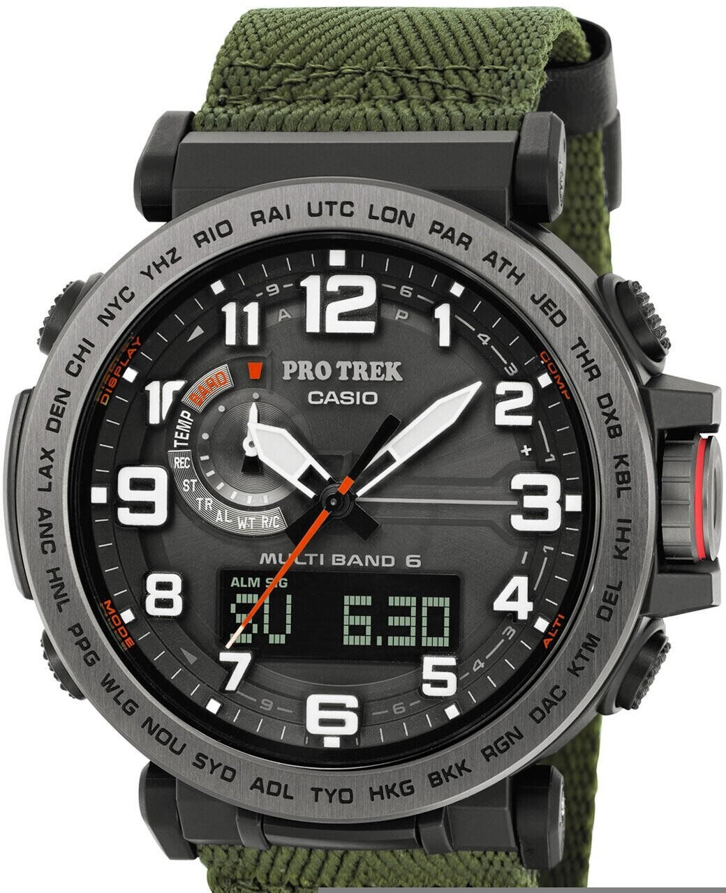 Casio Herren Analog Digital Quarz Armbanduhr Protrek