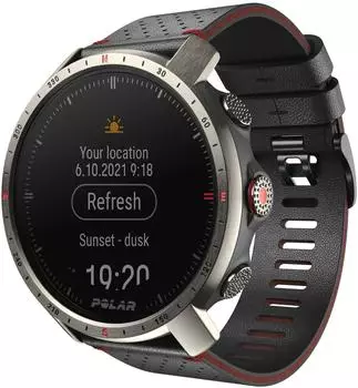 Polar Grit X Pro Titan – Präzise Navigation durch vier globale Satellitenortungssysteme