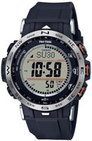CASIO PRO TREK Funkchronograph Armbanduhr, Herrenuhr, Funk, Solar, Stoppfunktion,