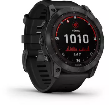 Garmin fēnix® 7 Solar Slate Gray with Black Band