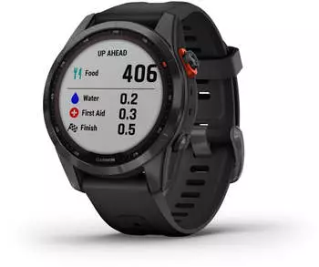 Garmin fēnix® 7S Solar Slate Gray with Black Band – Die Revolution am Handgelenk: Garmin fēnix® 7S Solar Slate Gray with Black Band