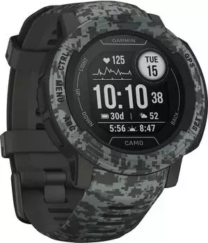 Garmin Instinct 2 Camo Edition Schiefergrau