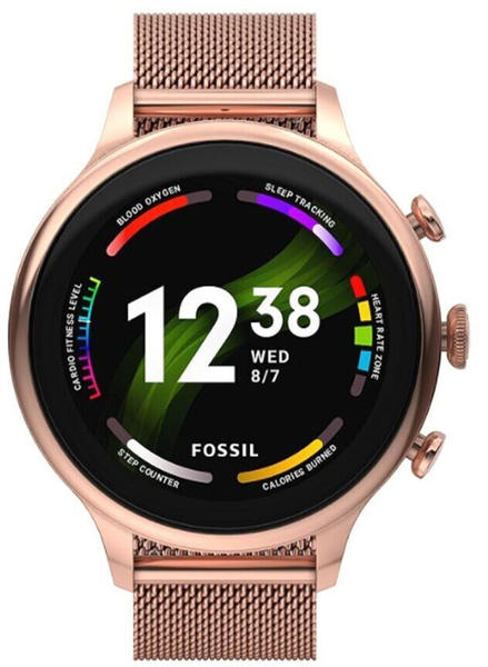 Fossil Gen 6 Edelstahl roségoldfarben (FTW6082)