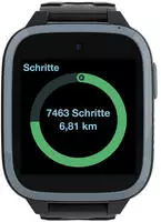 Xplora XGO3-DE-SL-BLACK, Xplora XGO3 Kinder-Smartwatch in Schwarz, Begleiter im