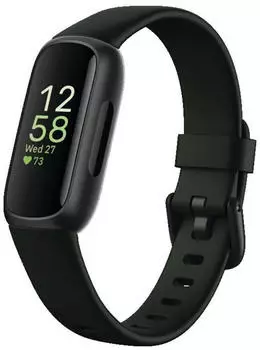 Fitbit Inspire 3 Nachtschwarz/Schwarz – Fitbit Inspire 3 Nachtschwarz/Schwarz – Wasserdichter Fitness-Begleiter für aktive Tage